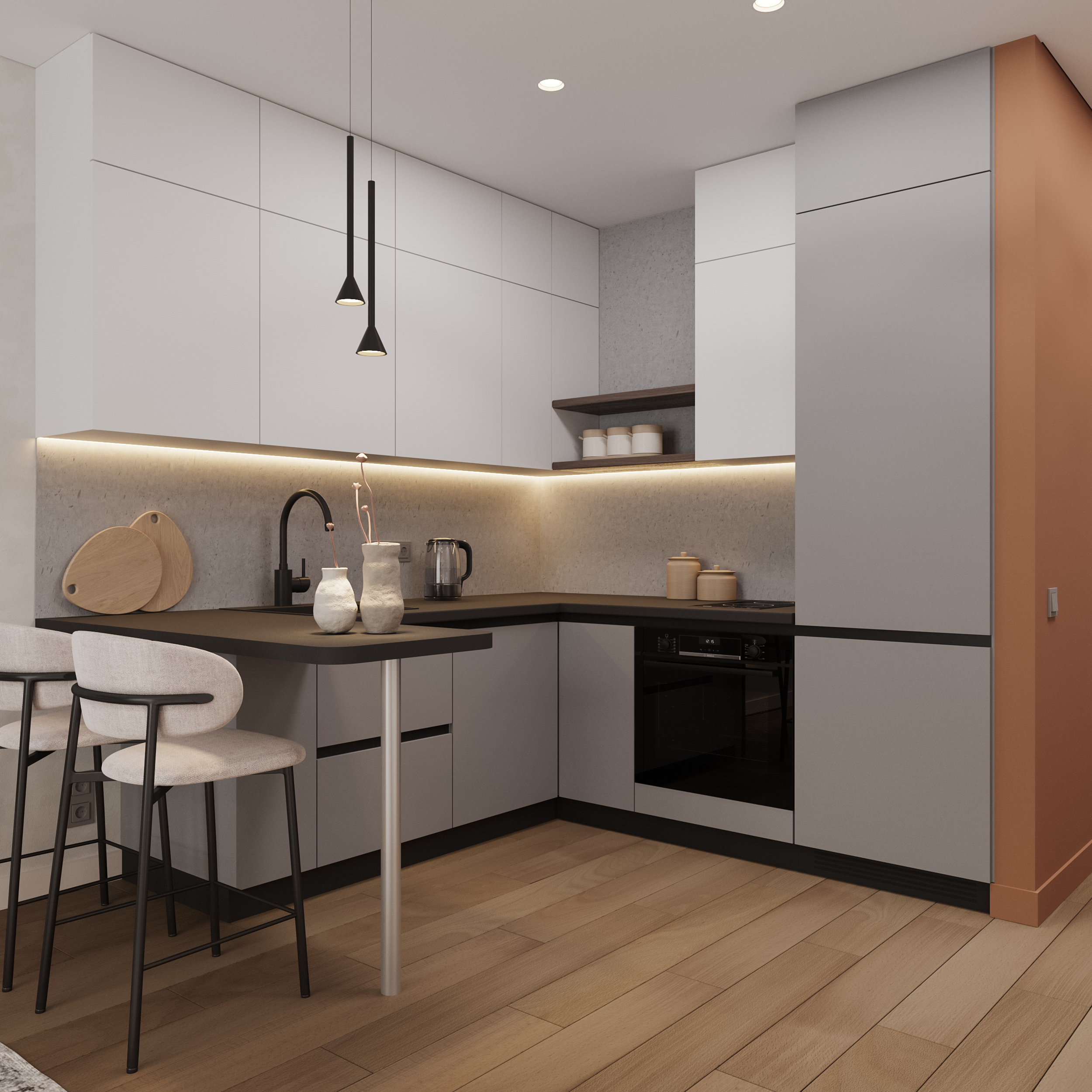 Планировка 1-комн. 8