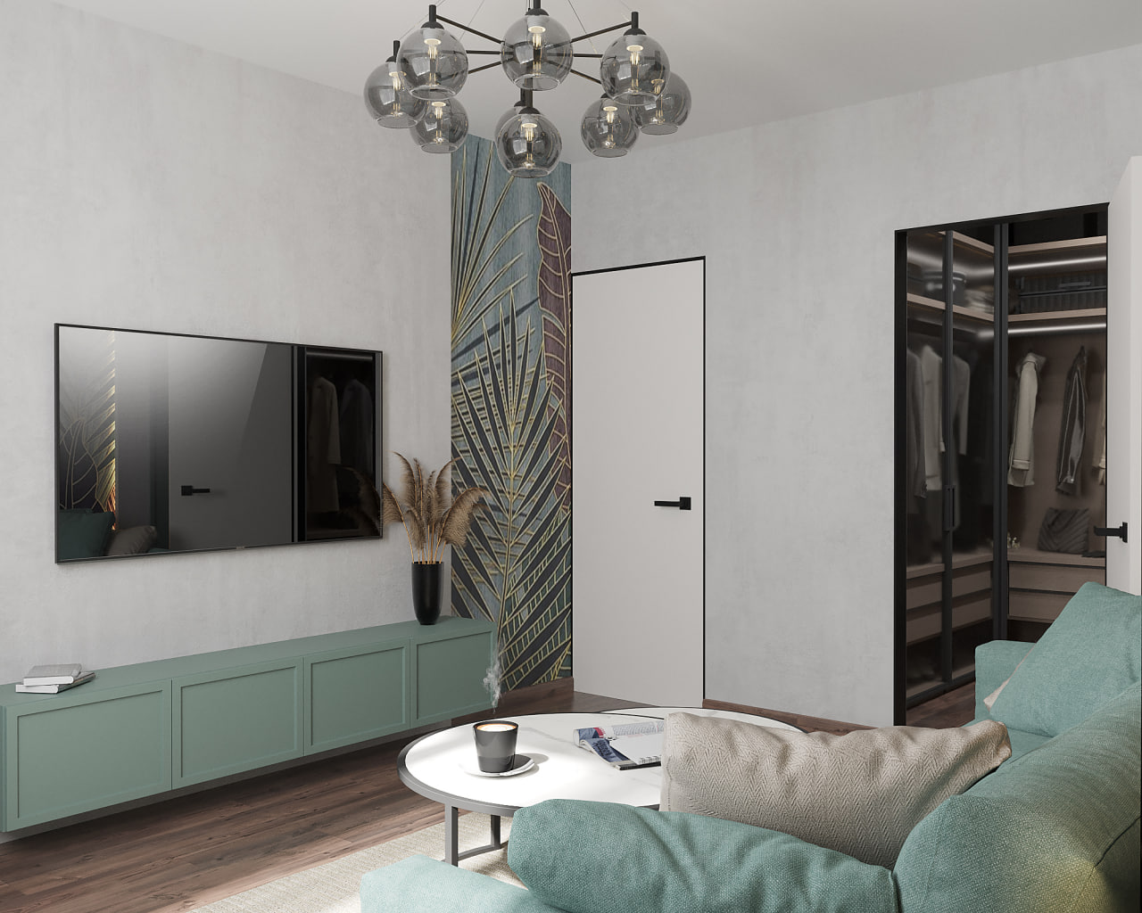 Планировка 1-комн. 2