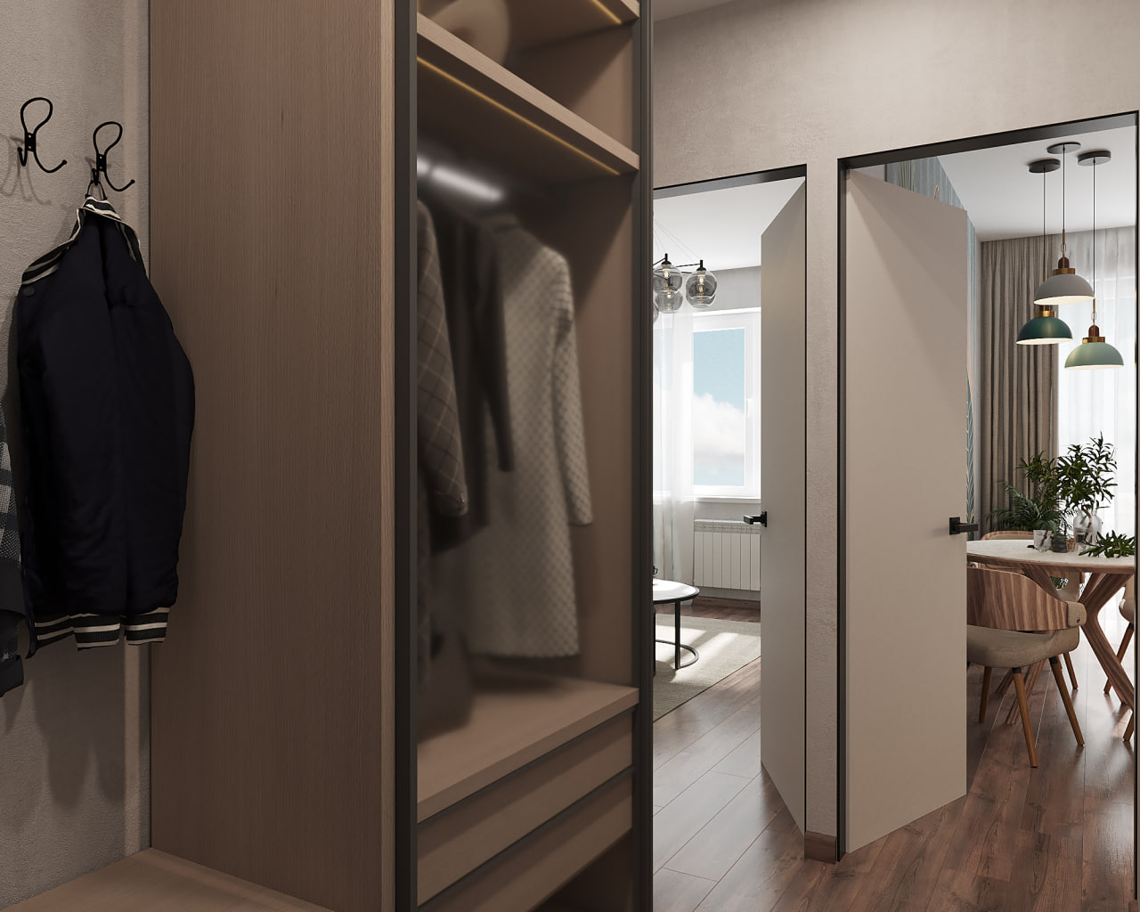 Планировка 1-комн. 7