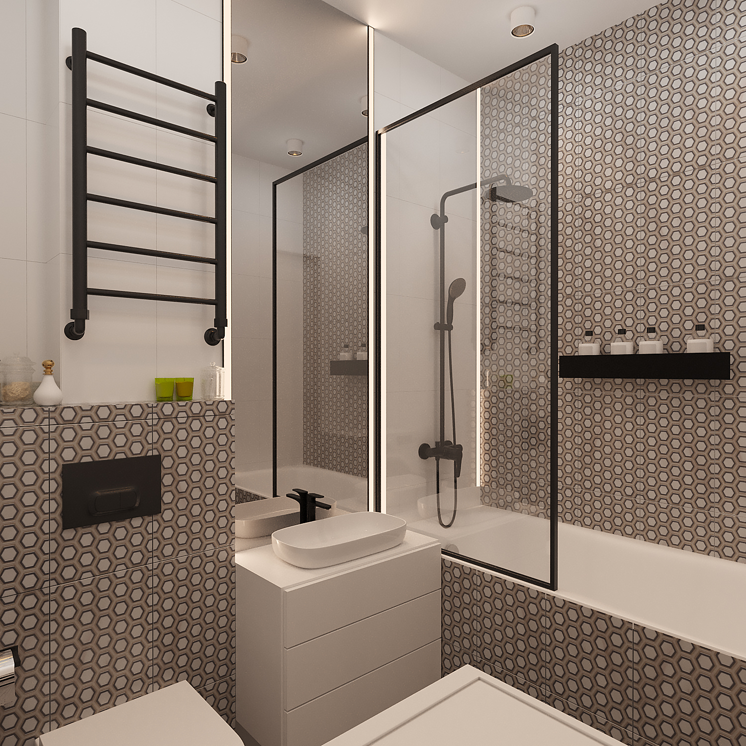 Планировка 3-комн. 4